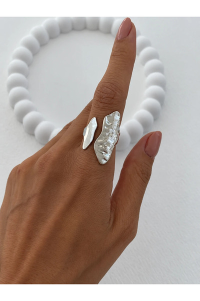 Luparadis Special Series Patterned Geometric Design Adjustable Ring