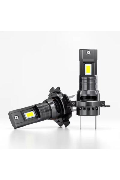 Aurora Set de 2 becuri LED auto H7, 55W, 60.000LM, Lumină alb rece 6000K, CSP...