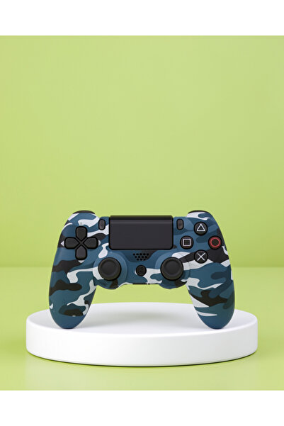 alemdarshop PS4 Uyumlu Kablosuz Oyun Kolu Ergonomik Çift Titreşimli