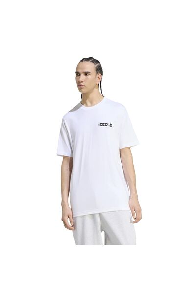 adidas Kc7129-E m Nov Card t Men's T-Shirt White