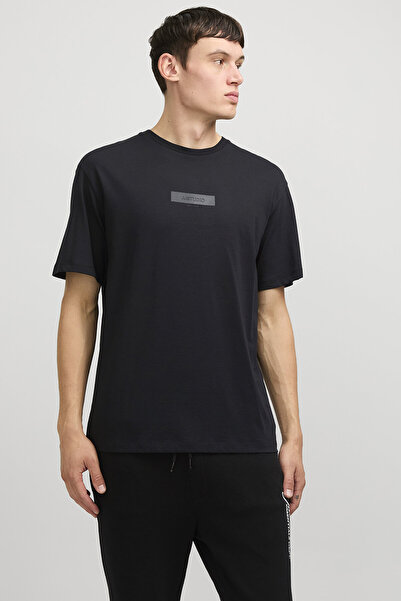 Jack & Jones Minimal Logo Print Crew Neck T-Shirt