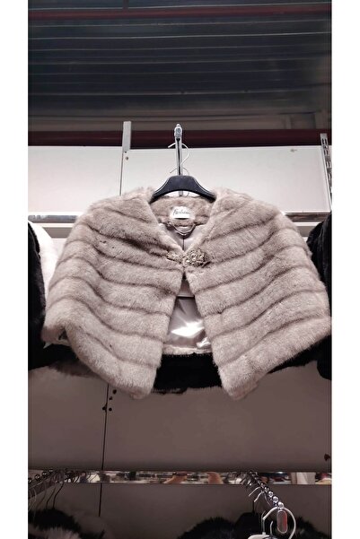 Sienna Fashion Γούνινο μπολερό για φορέματα