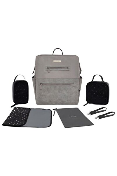 neobreez Rilo Diaper Backpack 7pc-Set with Changing Mat, Wet Bag & Pouches - ...