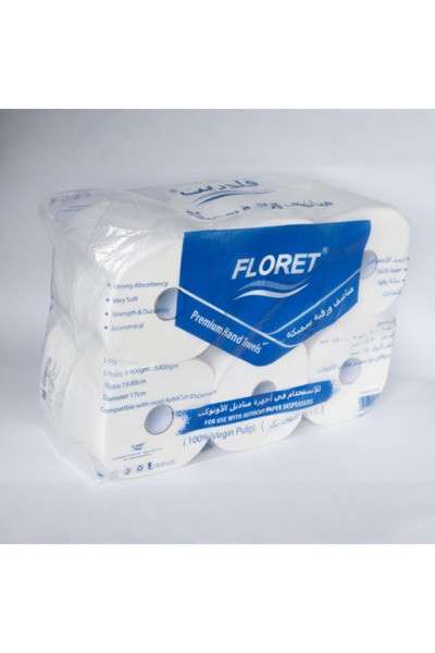Floret 6 rolls of Autocut Florit tissues