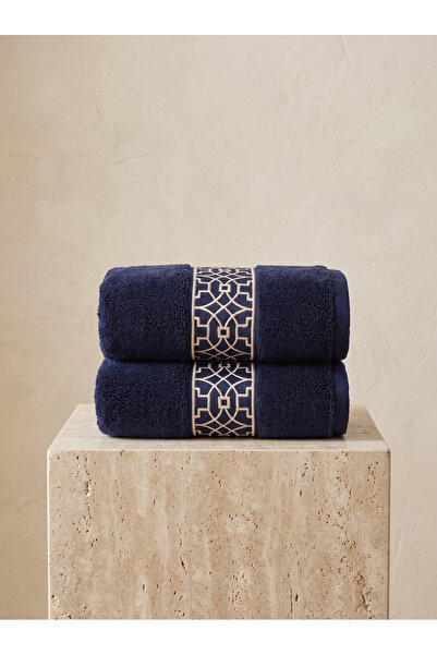 Dantela Bold Set of 2 Embroidered Hand Towels 50X90 cm
