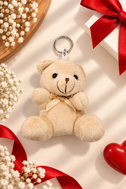 Silver Seasons Plush Teddy Bear Keychain Cute Bear Figured Gift Keychain