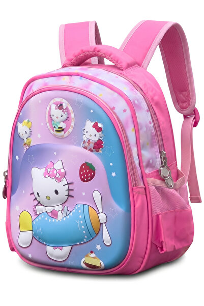 ZAAPPY 12 Inch Pink Dream School Bag For 4-6 Years, Printed Backpack Bags, Li...