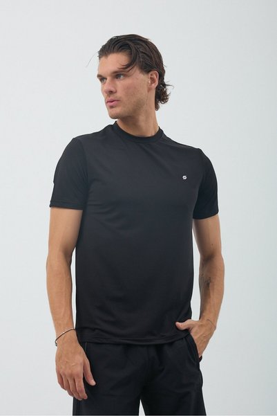 Shooter Sportswear Black Men's T-Shirt Breathable Training T-Shirt
