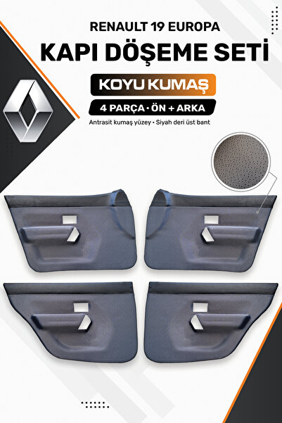 Şahinler Otomotiv RENAULT 19 EUROPA KAPI DÖŞEMESİ (Koyu Kumaş - Fiber) - 1995...