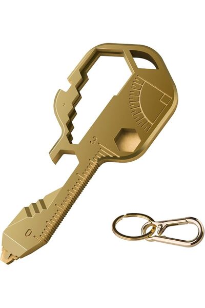 The Bros Multifunction Tool, Keychain Multitool, 24 in 1 Key Tool, Portable K...