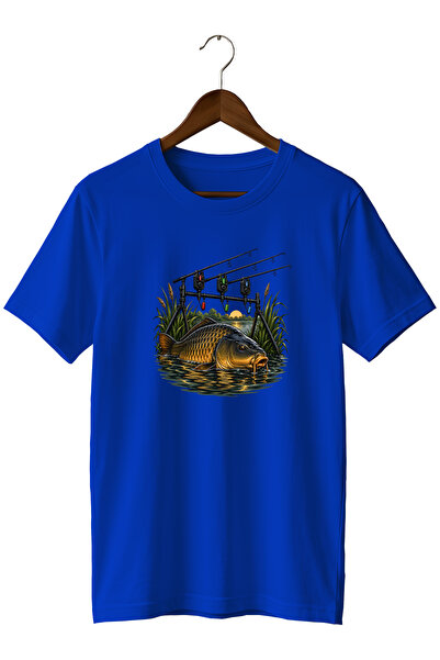 The Baski Widi Collection Sazan Balıkçırıστ Μπλουζάκι με στάμπα Unisex – Κοντ...