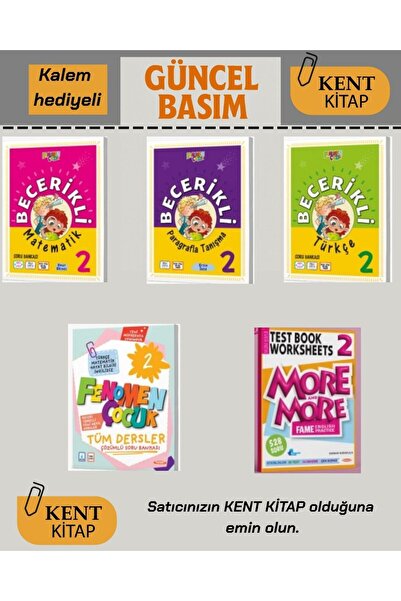 Fenomen Yayıncılık Fenomen 2.Sınıf Becerikli Seri Matematik - Türkçe - Paragr...