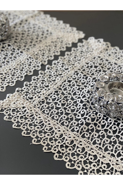 Toker Home Collection Bej Salon Sehpa Vitrin Takımı