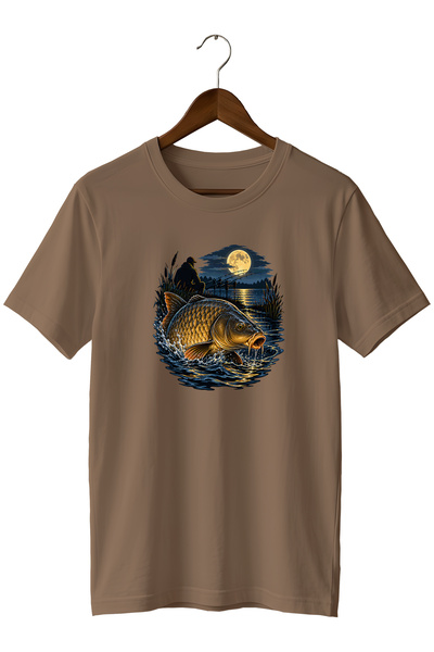 remonz Widi Collection Noćna majica sa printom šarana – Unisex majica kratkih...
