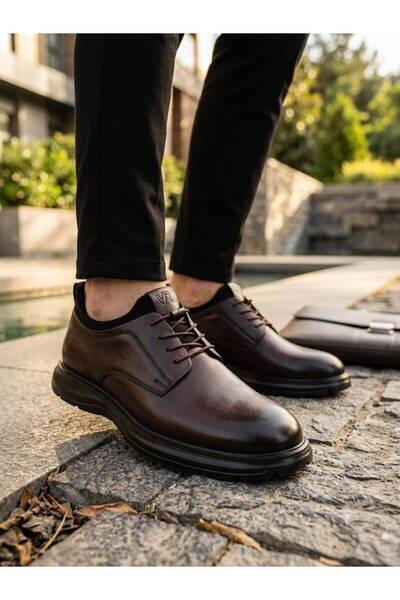 Voyager M1011 Men's Genuine Leather Casual Shoes