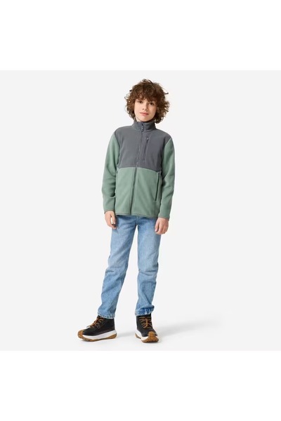 Decathlon Çocuk Outdoor Polar Mont - Yeşil - 7/15 Yaş - MH500