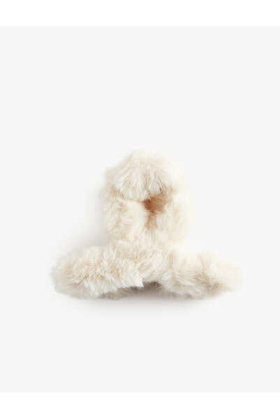 Koton Plush Detailed Clasp Buckle