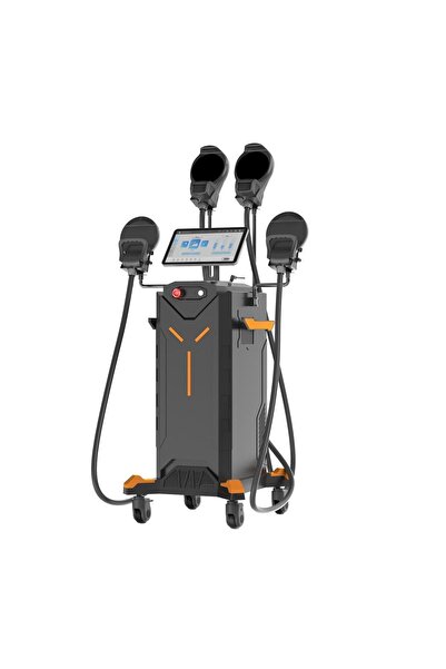 Dhermia Aparat de stimulare musculară EMS cu 5 capete + RF și analizor corporal