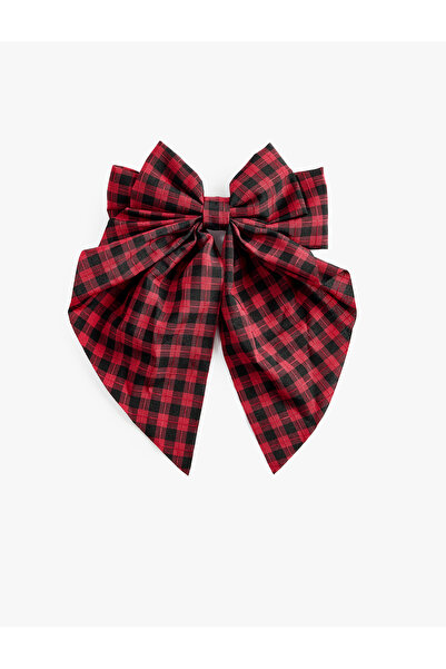 Koton Gingham Bow Buckle