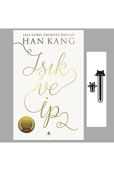 Aba Kitap Işık ve İp - Han Kang (2024 Nobel Edebiyat Ödüllü Yazar) +2 Ayracı