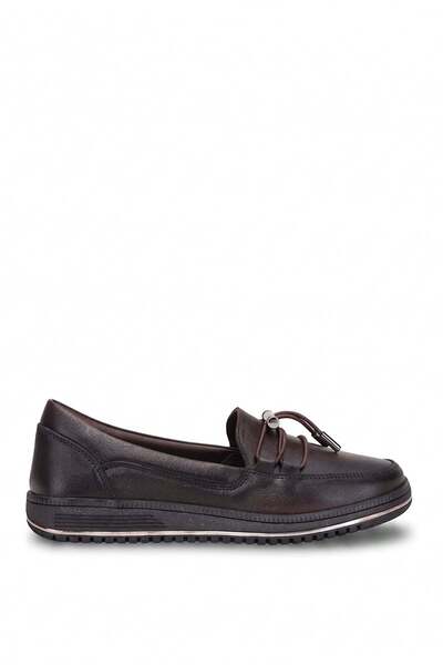 Voyager 26Ksrrz1027 Women's Genuine Leather Casual Shoes Brown