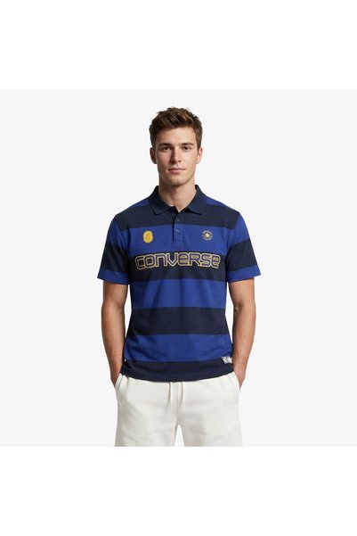 Converse Erkek Mavi T-Shirt
