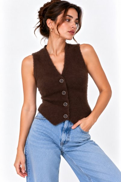 AGD COLLECTİON Knitwear Vest