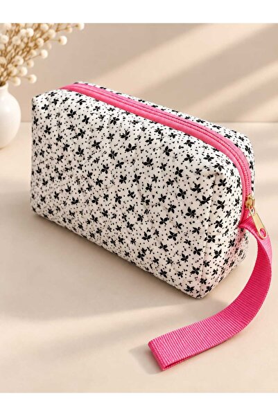 EL YAPIMI Floral Makeup Bag
