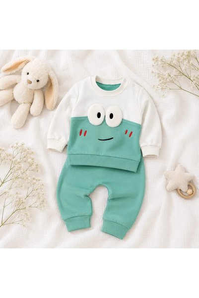 BEBELON Cute Baby Set with Eye Details