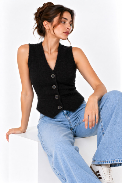 AGD COLLECTİON Knitwear Vest