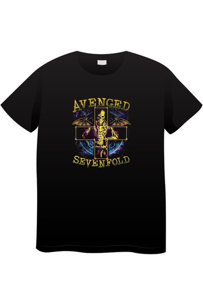 OEM Tricou vintage de muzică rock pentru bărbați, Colecție rock iconică, negr...
