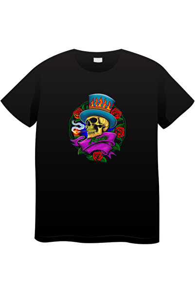 OEM Tricou vintage de muzică rock pentru bărbați, Colecție rock iconică, negr...
