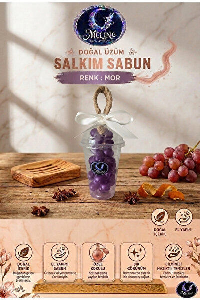 Melin Doğal Üzüm Salkımı Sabun Büyük Boy