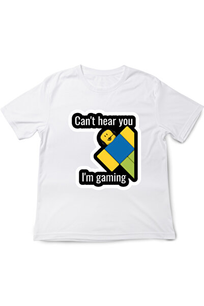 OEM Tricou Roblox pentru copii, alb, din bumbac, 9-10 ani