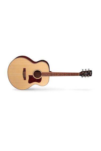 CORT CJ-MEDXNATW ELEKTRO AKUSTİK GİTAR, ÇANTALI, JUMBO CUTAWAY