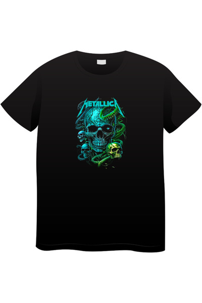 OEM Tricou vintage de muzică rock pentru bărbați, Colecție rock iconică, negr...