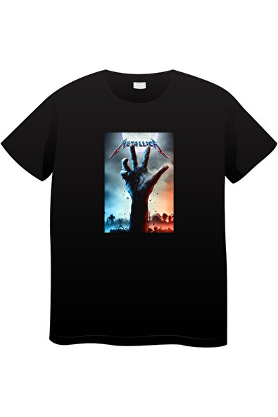 OEM Tricou vintage de muzică rock pentru bărbați, Colecție rock iconică, negr...