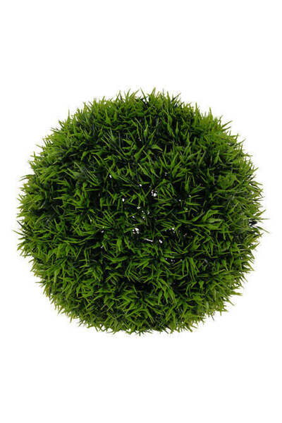 Atmosphera Glob decorativ, Carly, Iarbă artificială, D18 cm