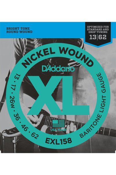 Daddario EXL158 ELEKTRO GİTAR TEL SETİ, XL, 13-62, 3RD NICKEL
