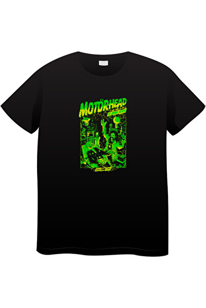 OEM Tricou vintage de muzică rock pentru bărbați, Colecție rock iconică, negr...