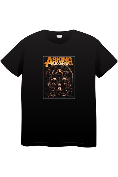 OEM Tricou vintage de muzică rock pentru bărbați, Colecție rock iconică, negr...