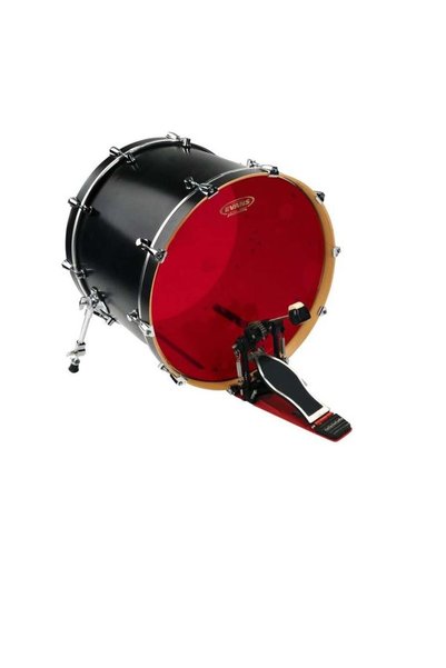 EVANS BD20HR 20" DERİ HYDRAULIC KIRMIZI KİCK CLEAR YAĞLI ÇİFT KAT