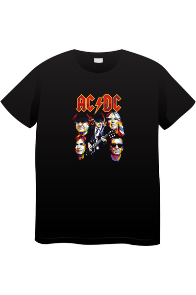 OEM Tricou vintage de muzică rock pentru bărbați, Colecție rock iconică, negr...