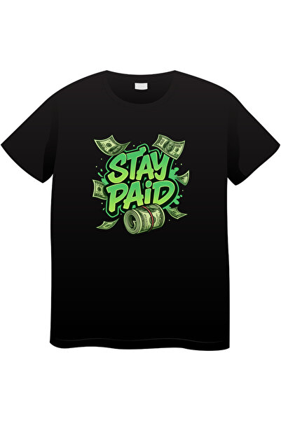 OEM Tricou bărbați Made By Money Hustle Society, negru, L
