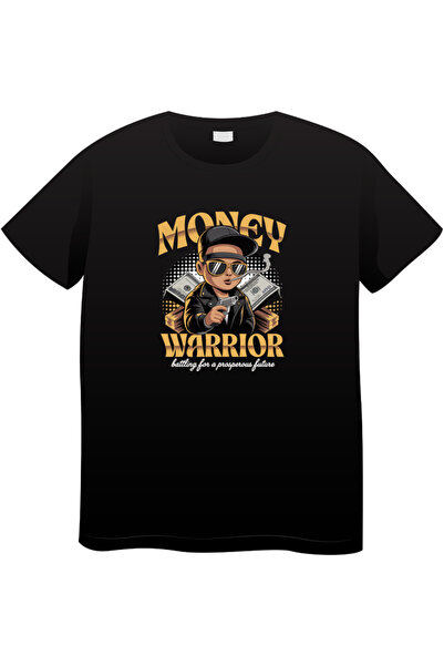 OEM Tricou bărbați Made By Money Hustle Society, negru, L