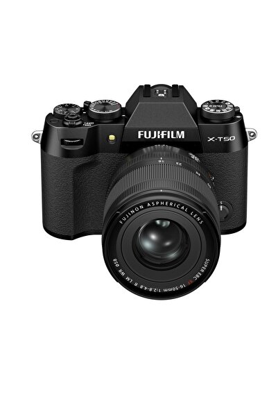 Fujifilm X-T50 siyah / 16-50mm kit