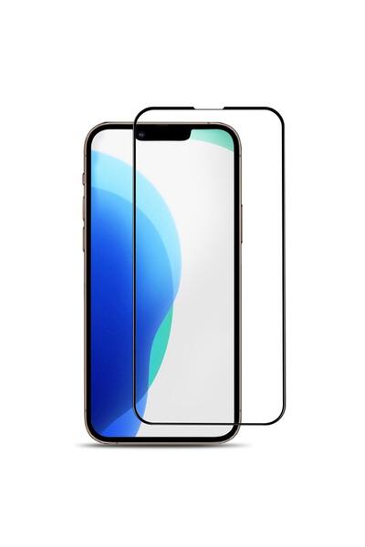 iPhone 11 Ekran Koruyucu HD Tam Kapatan 5D Full Koruma Safir Antistatic Temperli Cam