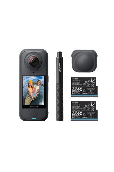 Insta360 X4 Air Mutlaka Sahip Olunması Gereken Paket - 165G Hafif 8K 360 Aksi...