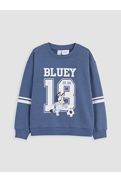 LC Waikiki Bluey Printed Boys' Sweatshirt for Style Enthusiasts from Uzg Store