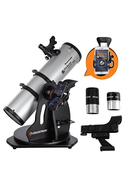 Celestron 22481 StarSense Explorer 130mm Masaüstü Dobsonian Teleskop, Akıllı ...